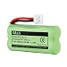 1-Pack iMah Ryme B2 BT184342 BT284342 Cordless Phone Battery Pack for Vtech CS6219 CS6229 DS6301 DS6151 BT18433 BT28433 BT-1011 BT-1018 BT-1022 BT-1031 Uniden AT&T DECT 6.0 Home Handset Telephone