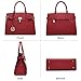 Women Handbags and Purses Fashion Satchel Work Tote Bags Top Handle Shoulder Purses with Matching Wristlet