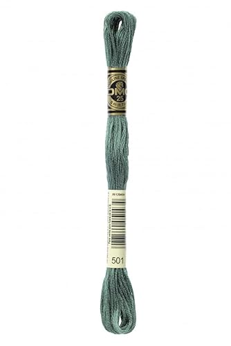 DMC Stranded Cotton Embroidery Thread 501 - per Skein