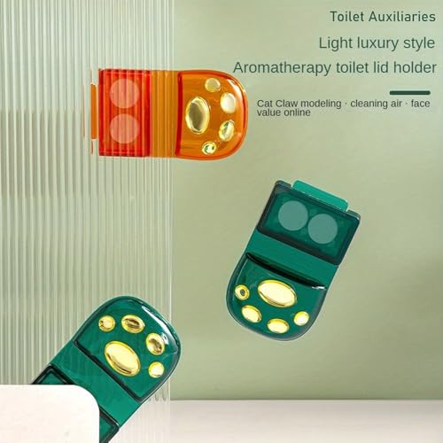 Image of Oblivion Fragrance Toilet Cap Lid Lifter Toilet Seat Cover 2 Pc - Hygienic, Hand-Free Seat Lifter, Prevents Direct Contact, Easy-to-Use & Install, Suitable for Home, Office, Hotel & Public Restroom