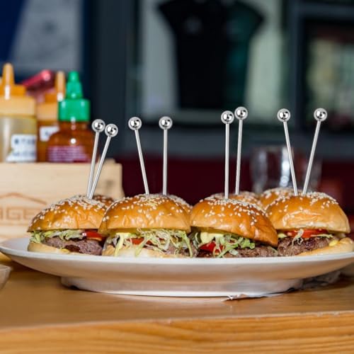 Image of 12 PCS Stirrer for Drinks, Cocktail Stirrers for Drinks, Stirrer Stick and Fruit Fork Set, Bar Accessories for Home Bartenders and Party Hosts, 4in Length Cocktail Stirrer