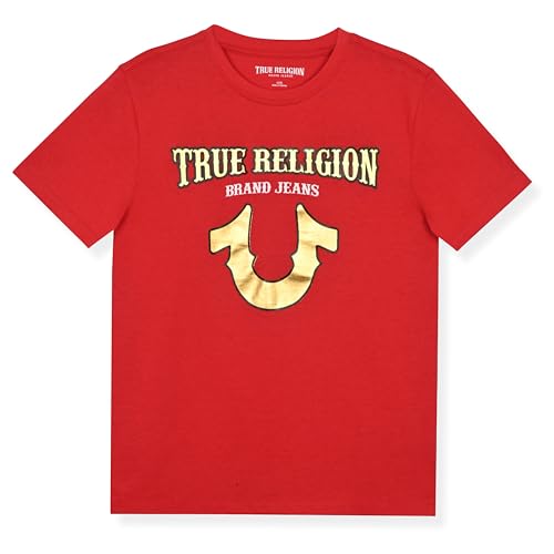 Image of True Religion Boys Short Sets for Kids | Boys Jean Shorts and Tee Shirt Clothing Set