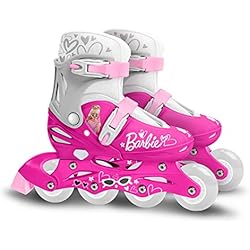 Poly Juguetes Patines Stamp Sas Adjustable IN Line Barbie para Niñas Size 30-33