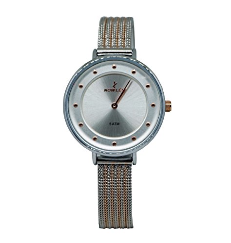 Imagen de Reloj Mujer, Mara Nowley, Acero Malla Bicolor