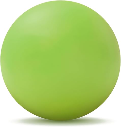 WOVTE Bola de lacrosse de masaje para músculos doloridos, hombros, cuello, espalda, pies, cuerpo, tejido profundo, punto gatillo, nudos musculares,