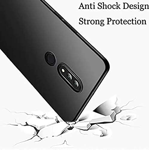 Image of Mobile Back Cover Case for Oppo Reno 3 Pro (Silicone Case|CameraProtection|Black SC1510)