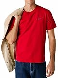 Corte regular Pepe Jeans Camiseta Contrast Connor para Hombre, Color Rojo (Rugby Red), XL, Rojo (Rojo Rugby), XL