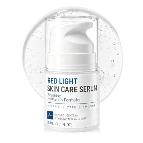 Red Light Therapy Activation Serum, Anti-Aging Formula with Tri-P...