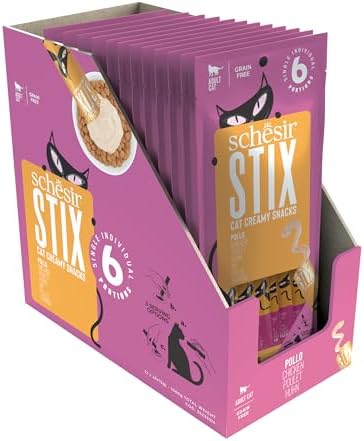 Schesir Stix Tavuklu Krem Ödül Maması 6x15g - Görsel 3