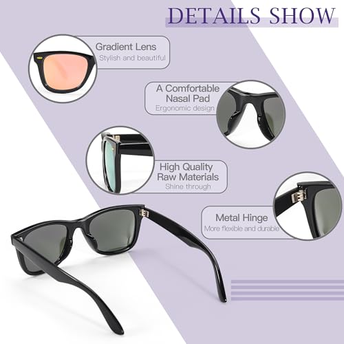 Image of SIPHEW Polarized Sunglasses for Women & Men - UV400 Mirrored Eyewear | Designer Unisex Fashion Sun Glasses w /Medium Fit,Suitable for Any Face Shape,Beach,Everyday Wear