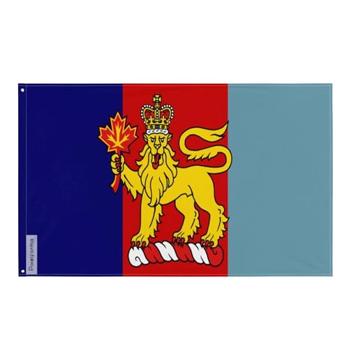 Drapeau commandant en chef canada anti-déchirure en polyester avec œillets renforcés