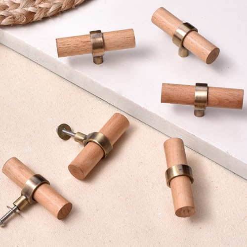 Indian Shelf Pack of 6 Natural Wooden Plain Designer Drawer