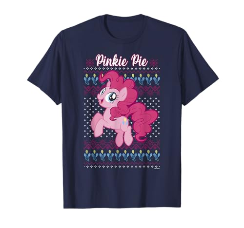 T-shirt My Little Pony de Noël haut de gamme motif poney rose pour hiver