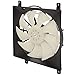 SCITOO Electric A/C Condenser Cooling Fan Assembly, Compatible With 2007-2013 for Suzuki for SX4 2.0L 2012 for Suzuki for SX4 Crossover 2.0L, Car Condenser Replacement Cooling Fans