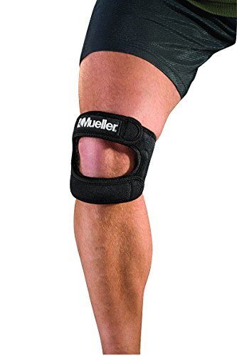 Mueller Sports Medicine Adjustable Max Knee Strap, Patella Tendon Support, For Men And Women, Black, One Size (Pack Of 1) #TOP3