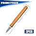 2 Pack Marking Knife Woodworking Marking Knife with High Carbon Steel Blade, Woodworking Scribing Knifes Thin Blade Dual Double Bevel Striking Cutter Premium Tool Quality Wood Scribe Tool