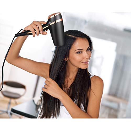 Confu 1875W Mutedry Fast Drying Hair Dryer, Lightweight Low Noise Blow Dryer With Speed / Heat Settings, Cool Shot Button And Concentrators #TOP6