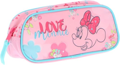Undercover Estuche para lápices de Minnie Mouse, para niños, 22,5 x 9 x 9 cm, 50 g