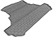3D MAXpider Cargo Custom Fit All-Weather Floor Mat for Select Dodge Challenger Models - Kagu Rubber (Gray)
