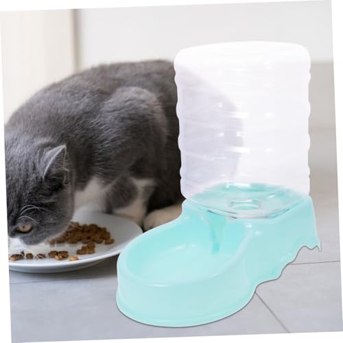 Bebedero automático para gatos de plástico compacto miniatura 6