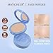 Kailinya Beauty Powder Cake for Makeup Hold,Recurty Oil Control Face Pressed Powder Matte -Waterproof & Long Lasting Finishing Powder for All Skin Tones (04# TRANSLUCENT, Pack of 1)