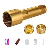 Tub Spout Adapter, Brass, Fits 3/4