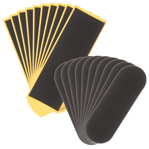 TOBBOMEY 20 Stück Teiliges Fingerboard Grip Tape aus Weichem Rutschfestes Stoßdämpfendes Anti rutsch band für Finger skateboards Langlebig Hautfreundlich Praktische Skateboard zubehör
