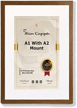 Modern Black 12x10 Photo Frame With Mount Photo Frame for Image Size 10 x 8 Inches, With Clear Perspex Sheet, to Hang Portrait or Landscape (12x10 For 10x8 Image Size, Black)