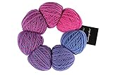Schoppel Wolle Zauberperlen, Merinowolle fine, 7 kleine Perlen Wolle aus denen sich ein malerischer Farbverlauf ergibt