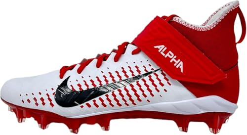Image of Nike Men's Alpha Menace Pro 2 D Football Cleats - Black /White,7M US
