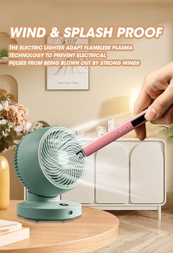 image for MEIRUBY Lighter Electric Candle Lighter, Birthday for Women Men Mom Wi