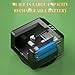 VQP Automatic Card Dealer, 360° Rotating Smart Card Dealer Machine with 4 Dealer Button, Spinning Card Dealing Machine for UNO, Blackjack, Texas Hold'em, Touch to Pause