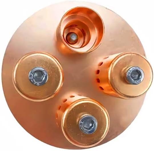 3" (OD75mm) Copper/SS304 Bubble Plate Set - for 3" Distillation Lens Column/Sight Glass Union Tri-Clamp Tee Reflux Column | Moonshine Home Brewing(Copper)