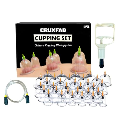 Image of Hijama Vacuum Cupping Set Health Care Vacuum Cupping (Cupping Kit Set-12)