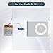 E-YIIVIIL Replacement Battery 616-0274 for iPod Shuffle G2 1GB, G3 MP3 Player Battery, 3.7V 100mAH, with Repair Tool Kit