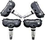Cheriezing 42607-08010 Programmed Tire Pressure Monitoring System (TPMS) Sensor Compatible for 2006-2017 Sienna Sequoia Tundra Replace# 426070C030,426070C050,426070C070,4260708010 315MHz 4-Pack