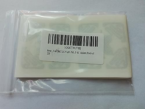 YARONGTECH rfid uhf Aufkleber 860-960MHz Monza 4 Impinj H47 tag (20 Stück)