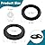 Llhhs RV Toilet Seal 34120 for Thetford RV Toilet Parts Replacement,Waste Ball Seal Replacement for Thetford Style II & Style Plus Toilets
