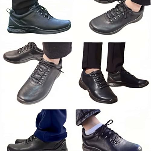 Men’s Military Training Shoes – Lightweight Breathable Leather Jungle Boots – Lace-Up Combat Tactical Sneakers for Outdoor, Work & Duty2