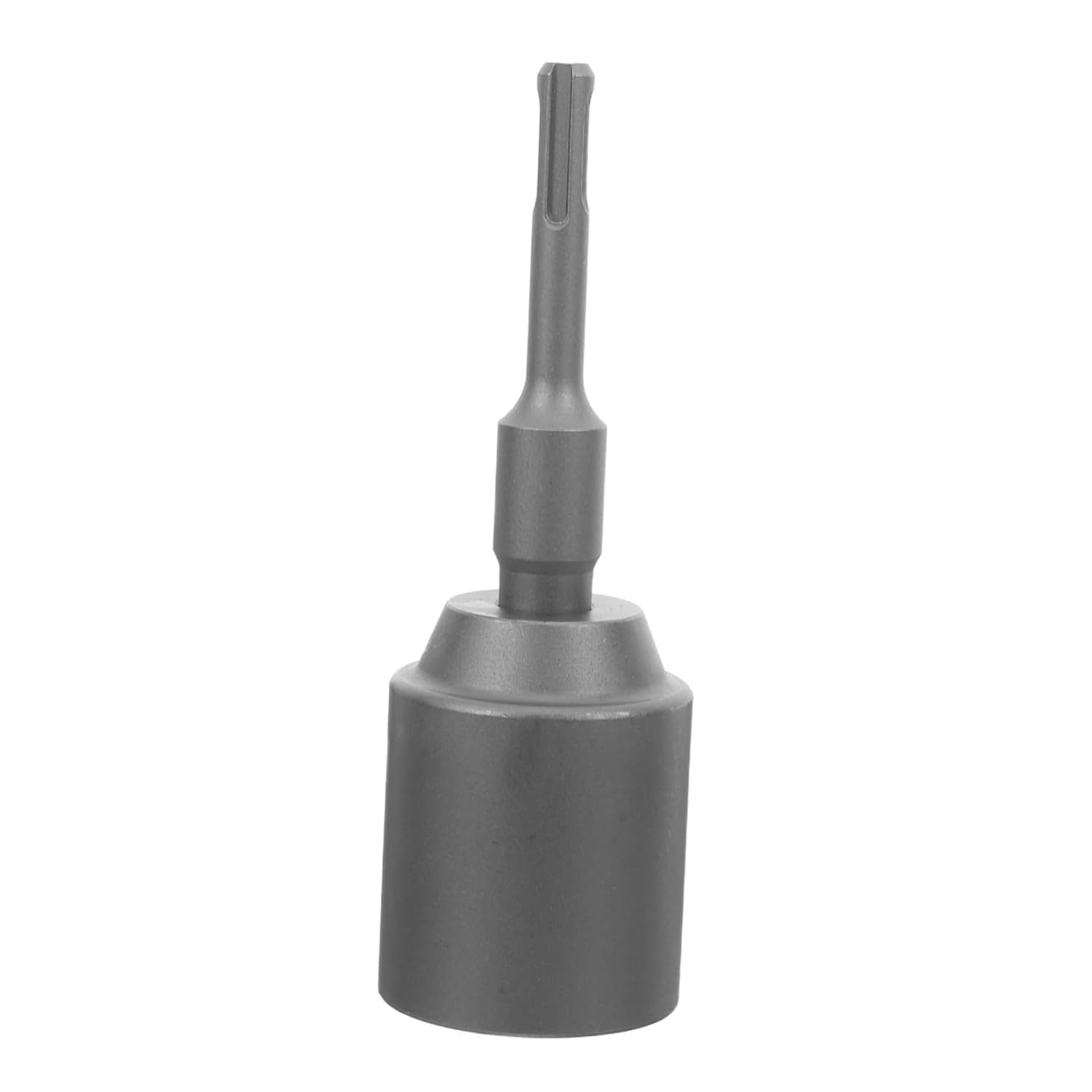Heavy Duty Ground Rod Driver for Rods Forged Steel Fence Post Driver Attachment Compatible with SDS Plus Rotary Hammer