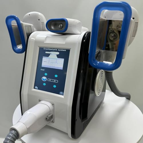 DPDZSW Máquina de Criolipólisis de Congelación de Grasa, lipólisis de Grasa de criolipólisis de 360 ° Instrumento de Adelgazamiento de Grasa de explosión congelada con 2 Asas