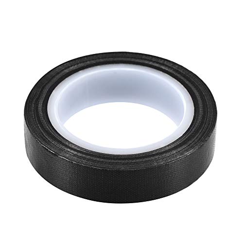 Image of uxcell Heat Resistant Tape High Temperature Heat Transfer Tape PTFE Film Adhesive Tape 13mm Width 10m 33ft Length Black