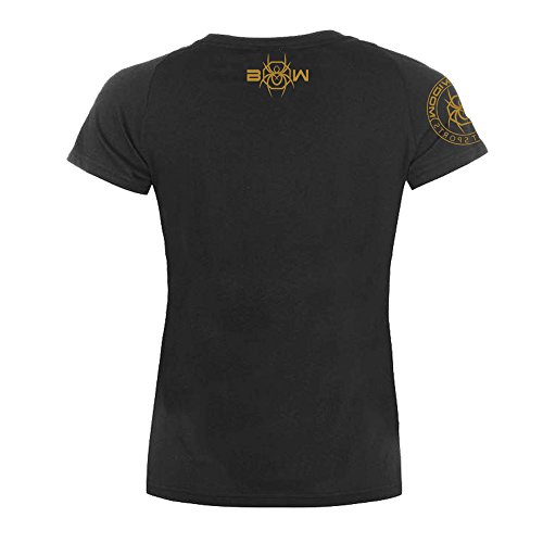 Women's Fighting Phoenix Rash Guard (XL) Black/Gold - Thumbnail 2