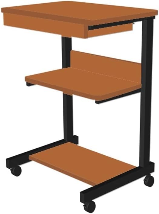 Book cartPrinter Table 3 Tier Storage Rack Storage Mobile Printer Stand Desktop Printer Rack on Wheel Rack, Organize Bookshelf for Home and Office Printer Stand (Color : B) B B (B)