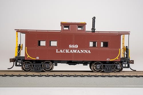 Caboose Bachmann Steel Cupola DL&W wagon de queue train miniature HO