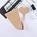 Vctitil C-string Sexy Invisible Thongs Girls Love Heart Seamless Underwear(nude)