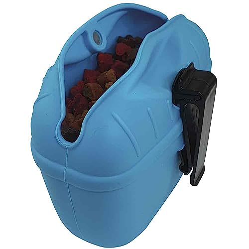 Nobby Silikon Snackbeutel Rio hellblau 12,5 x 4 x 10,5 cm