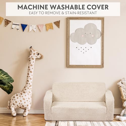 image for ZICOTO Sturdy Kids Couch and Chair for Fun Play Time or Comfy Lounging