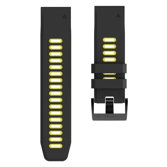Correa Fenix 6 Pro de silicona cómoda y resistente al sudor para running 2