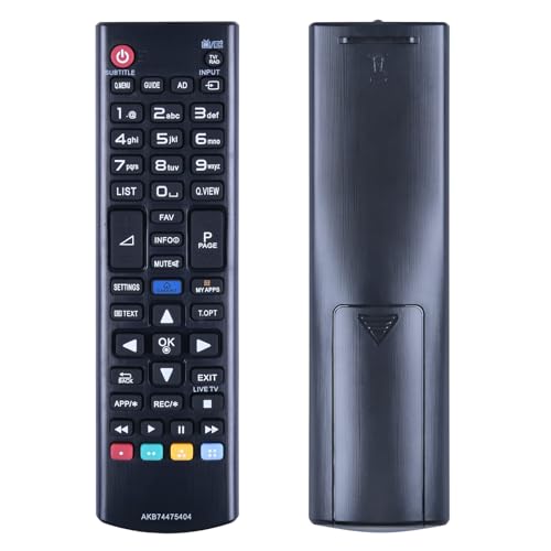New AKB74475404 Remote Control Replacement for LG TV,Compatible With 28LF491U 40UF695V 49UF695V 55LF580V 32LF5800 42LF5800 32LF580V 42LF580V 50LF580V 50LF5800 55UF695V 60UF695V